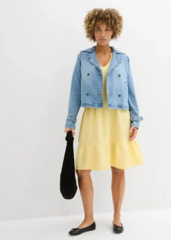 Mujer bonprix bonprix Vestido holgado de muselina de algodón