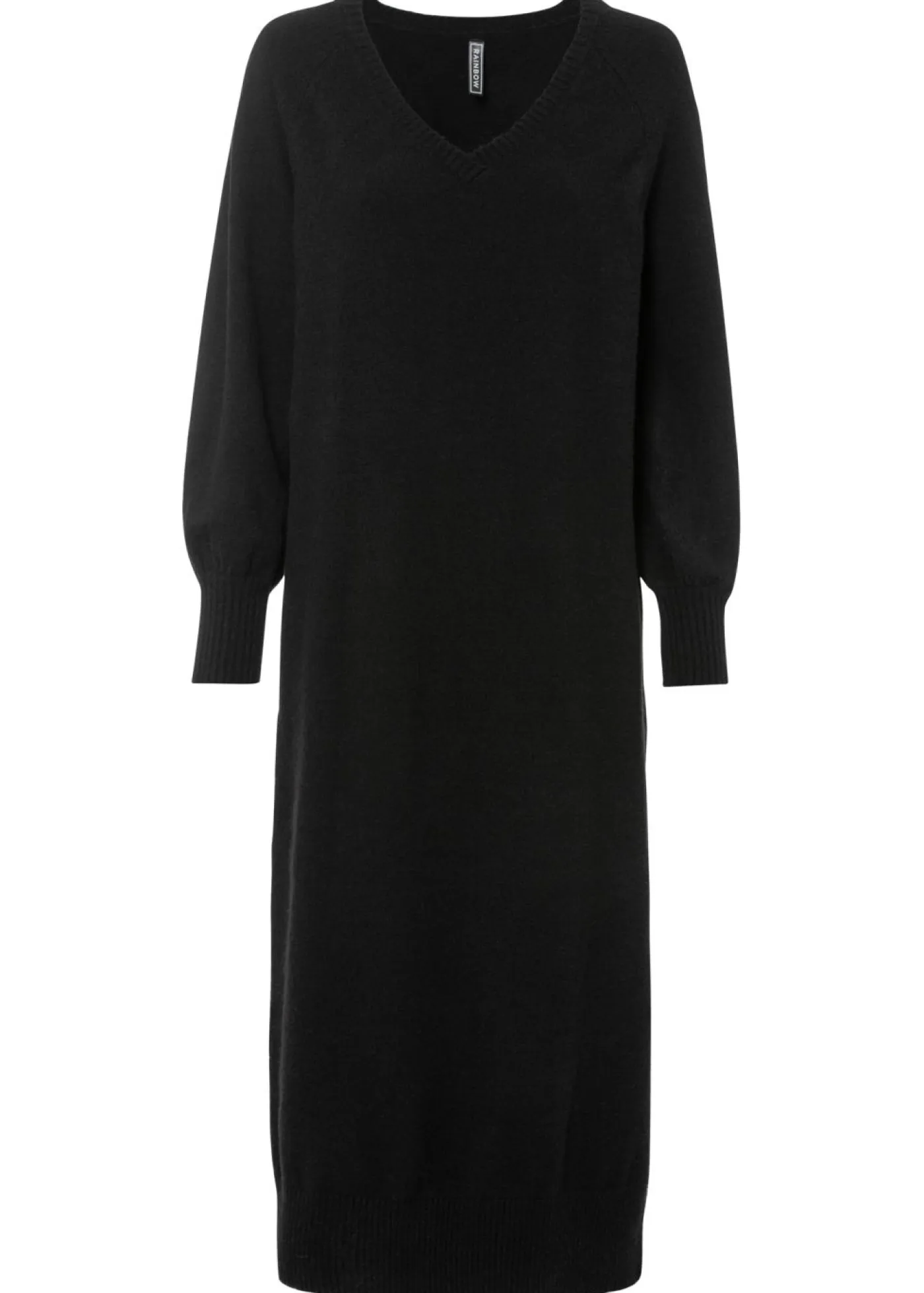 Mujer bonprix bonprix Vestido holgado de punto con largo midi