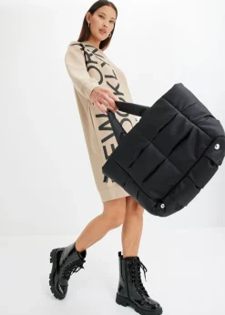 Mujer bonprix bonprix Vestido holgado tipo sudadera en suave mezcla de algodón