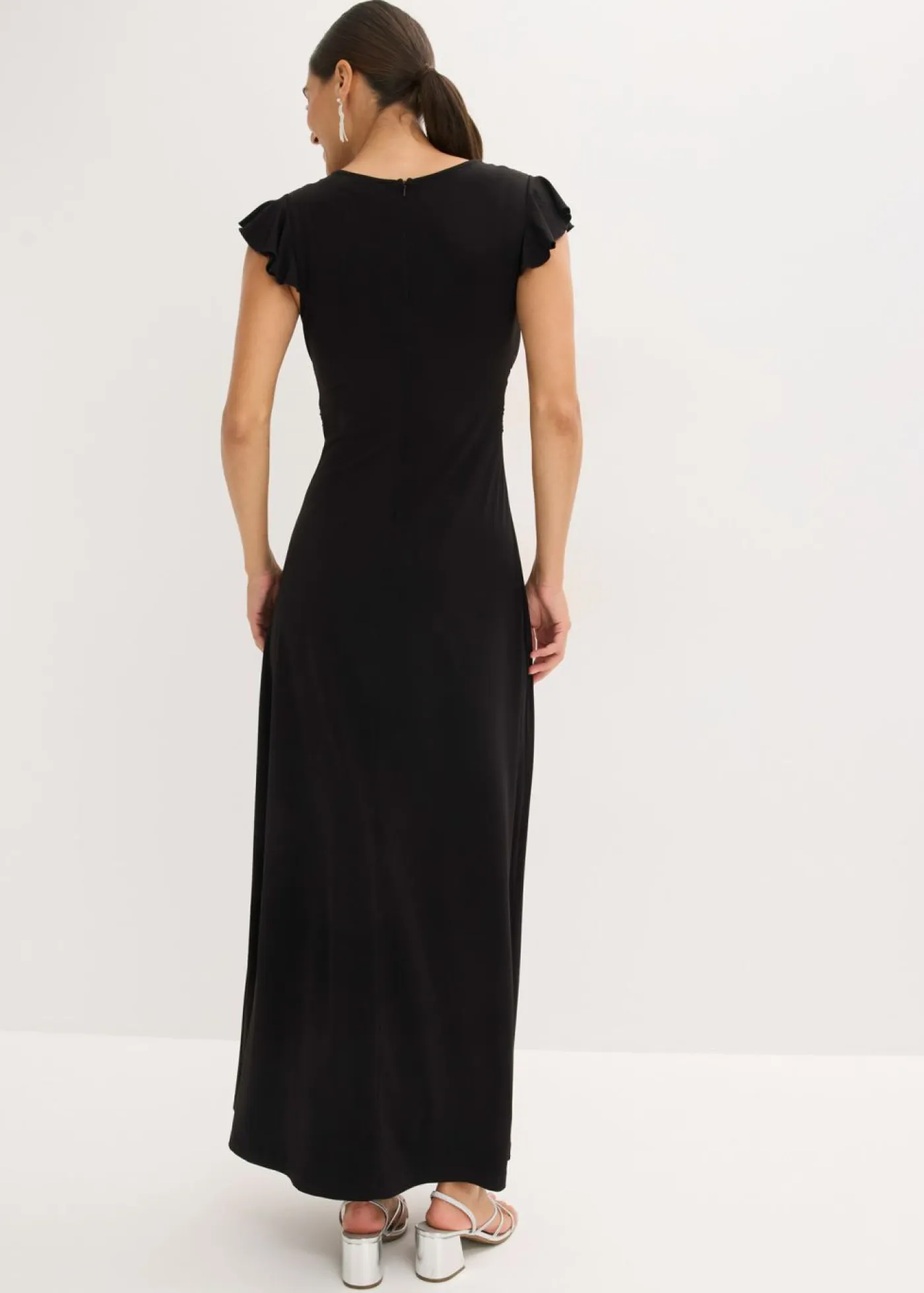 bonprix bonprix Vestidos|Tallas Pequeñas>Vestido largo Negro