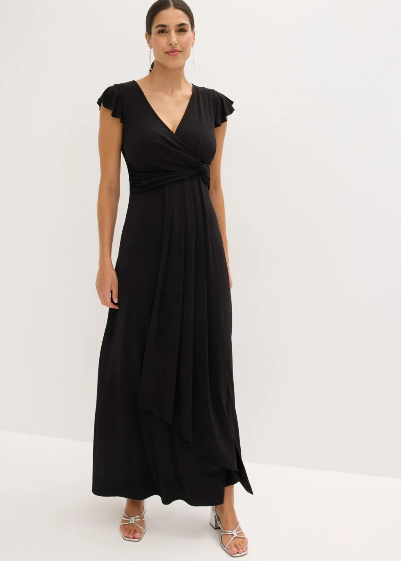 bonprix bonprix Vestidos|Tallas Pequeñas>Vestido largo Negro