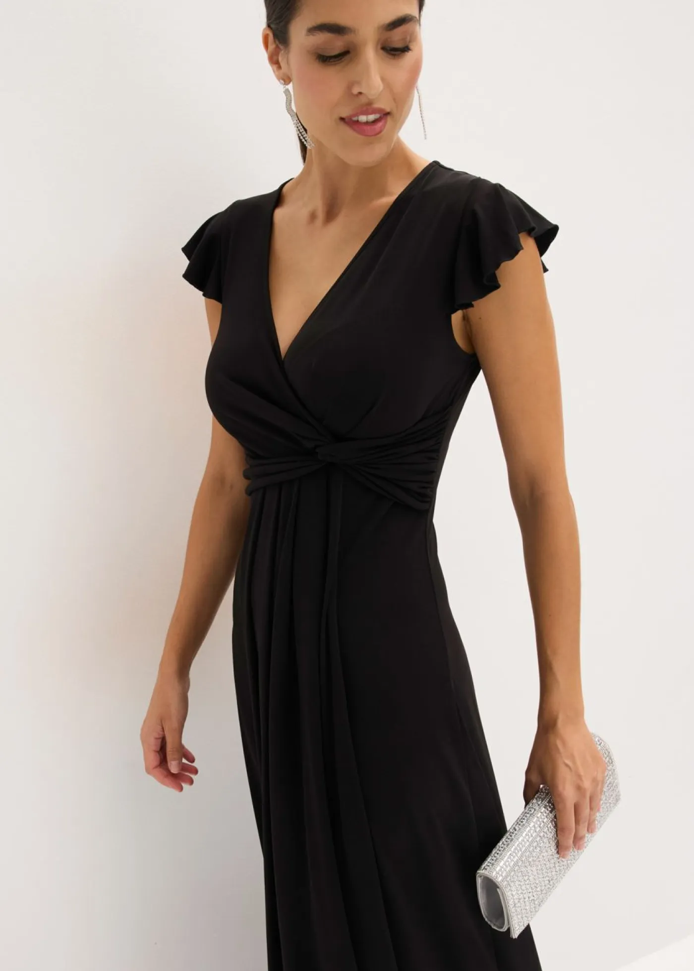 bonprix bonprix Vestidos|Tallas Pequeñas>Vestido largo Negro