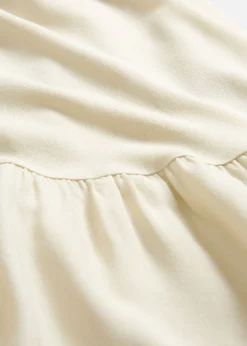 bonprix bonprix Vestidos>Vestido largo a capas de viscosa fluida Crudo