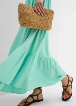 Mujer bonprix bonprix Vestido largo a capas de viscosa fluida