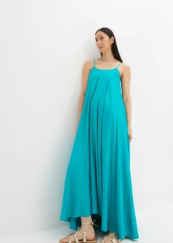 bonprix bonprix Esenciales|Vestidos>Vestido largo ancho Esmeralda