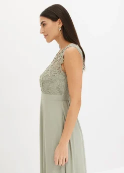 Mujer bonprix bonprix Vestido largo con encaje