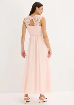 Mujer bonprix bonprix Vestido largo con encaje