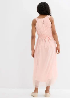 Niños bonprix bonprix Vestido largo con lentejuelas decorativas
