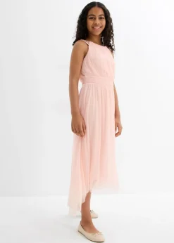 Niños bonprix bonprix Vestido largo con lentejuelas decorativas