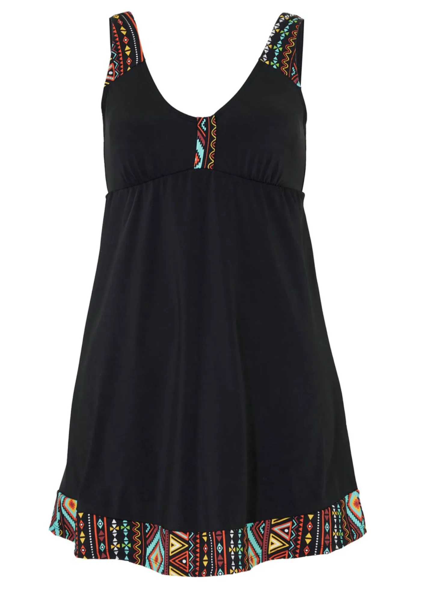 bonprix bonprix Trajes De Baño>Vestido largo de baño de poliamida reciclada Negro