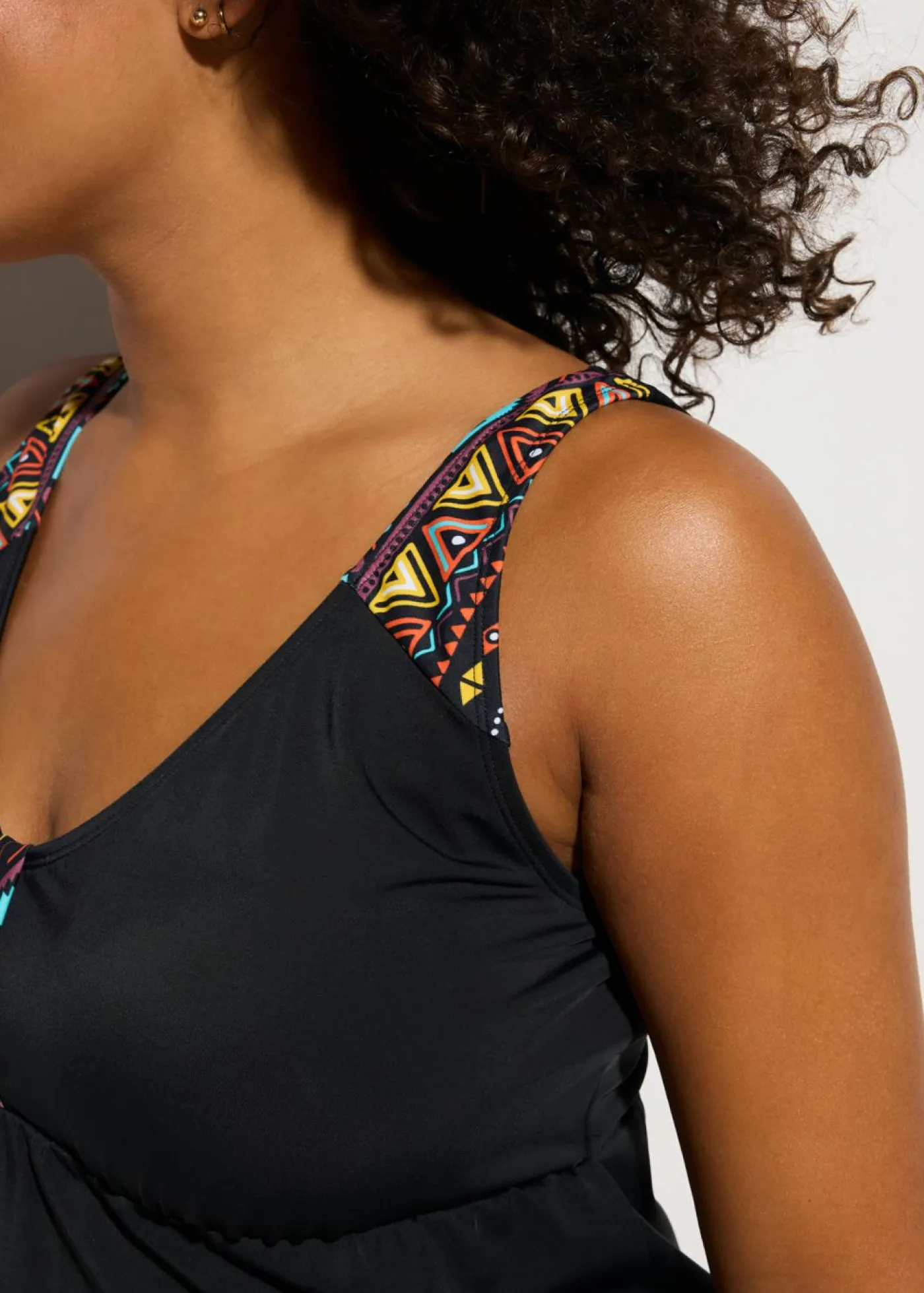 bonprix bonprix Trajes De Baño>Vestido largo de baño de poliamida reciclada Negro