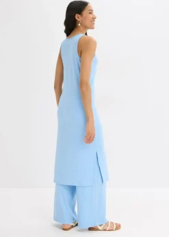 Mujer bonprix bonprix Vestido largo de canalé suave