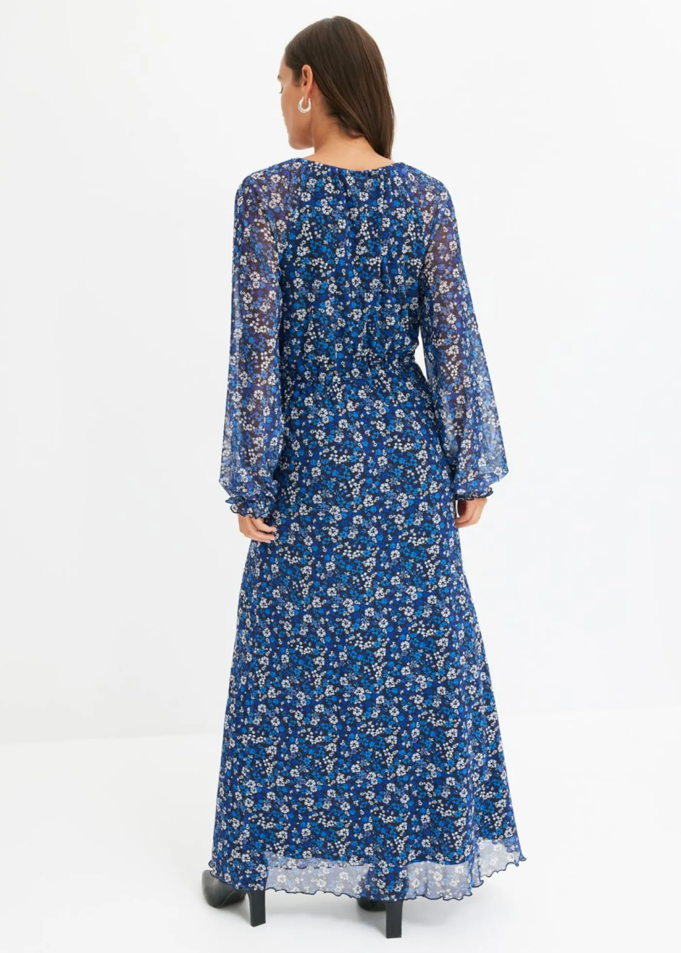 Mujer bonprix bonprix Vestido largo de malla