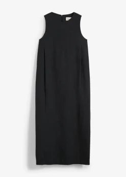 Mujer bonprix bonprix Vestido largo de mezcla de viscosa con bolsillos