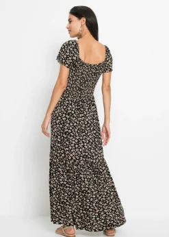 Mujer bonprix bonprix Vestido largo de mezcla de viscosa