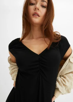 Mujer bonprix bonprix Vestido largo de mezcla de viscosa