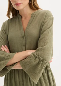Mujer bonprix bonprix Vestido largo de muselina suave