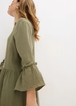 Mujer bonprix bonprix Vestido largo de muselina suave