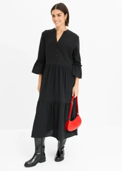 Mujer bonprix bonprix Vestido largo de muselina suave