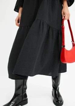 Mujer bonprix bonprix Vestido largo de muselina suave