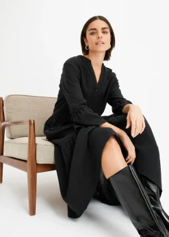 Mujer bonprix bonprix Vestido largo de muselina suave