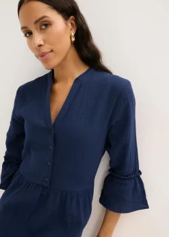 Mujer bonprix bonprix Vestido largo de muselina suave