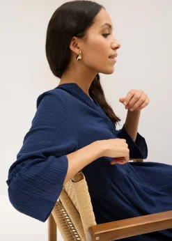 Mujer bonprix bonprix Vestido largo de muselina suave