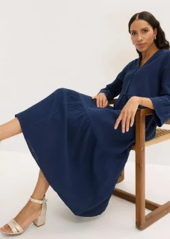 Mujer bonprix bonprix Vestido largo de muselina suave