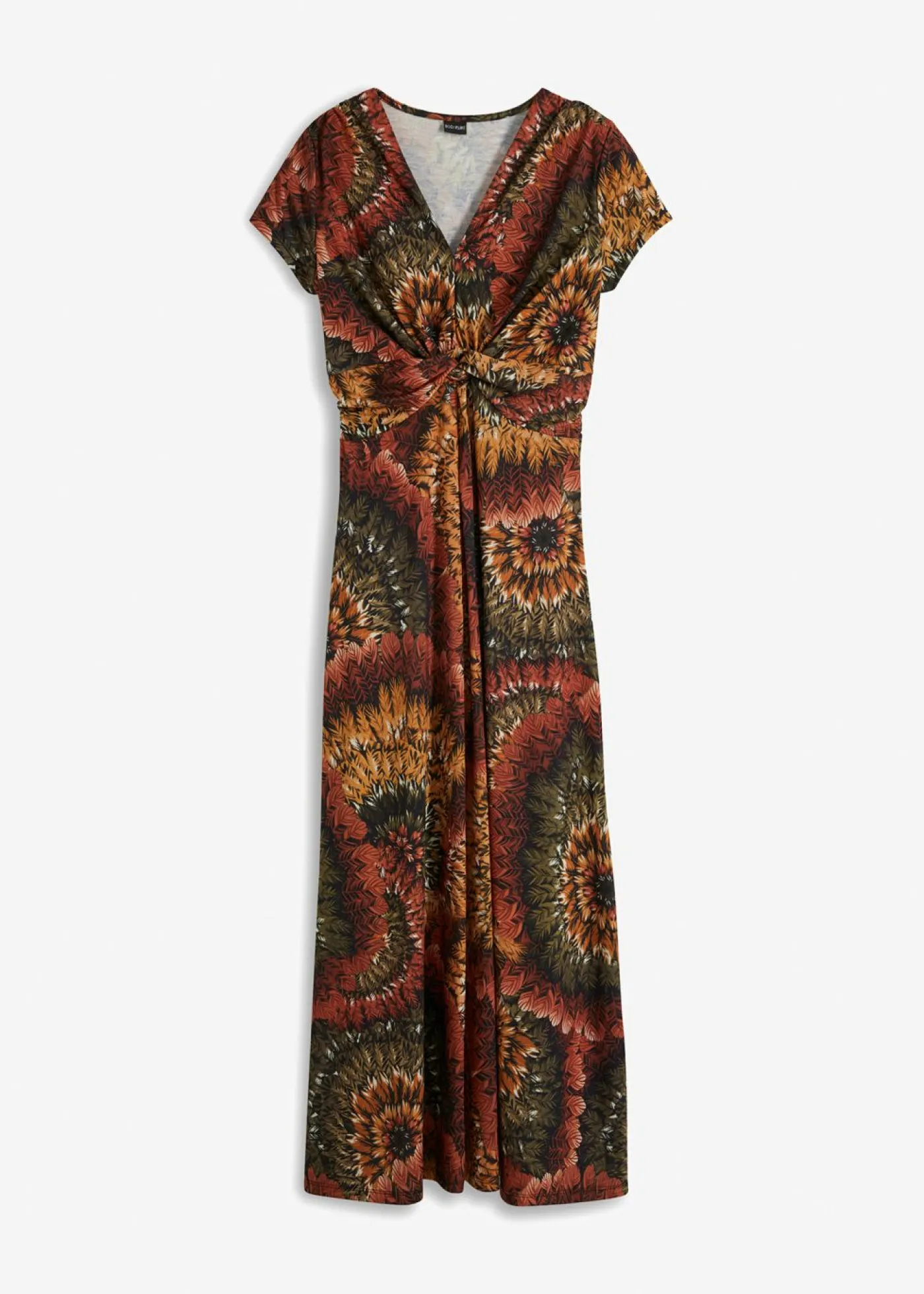 Mujer bonprix bonprix Vestido largo de punto estampado