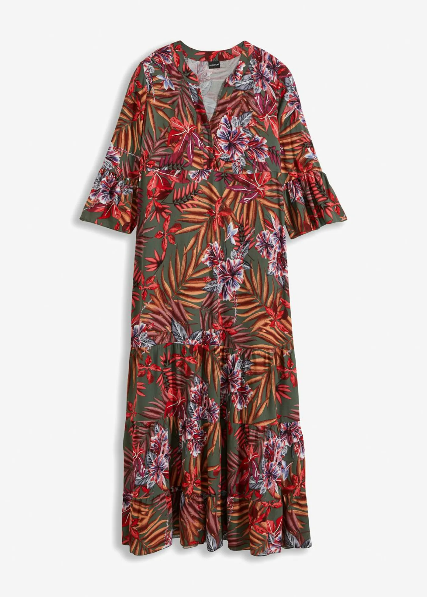 Mujer bonprix bonprix Vestido largo de viscosa fluida