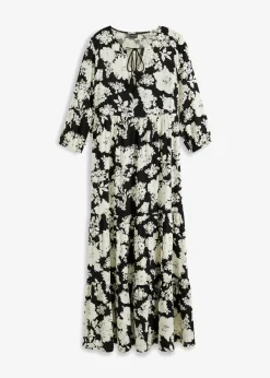 Mujer bonprix bonprix Vestido largo de viscosa fluida