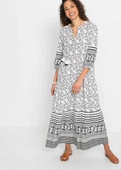 Mujer bonprix bonprix Vestido largo de viscosa fluida