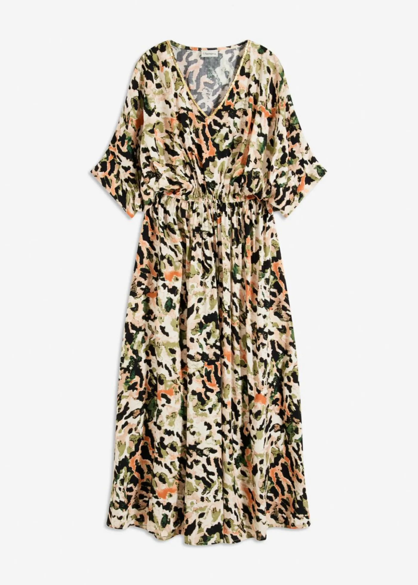 Mujer bonprix bonprix Vestido largo de viscosa fluida con lentejuelas