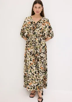 Mujer bonprix bonprix Vestido largo de viscosa fluida con lentejuelas