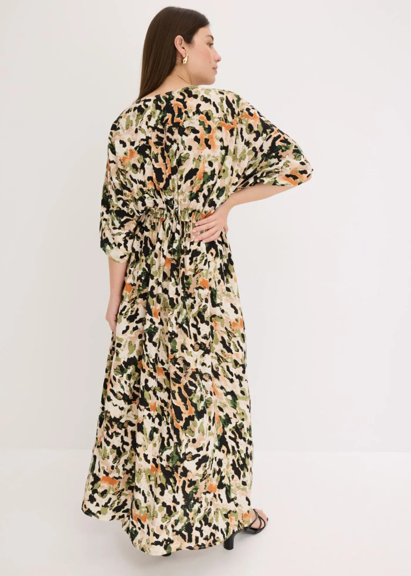 Mujer bonprix bonprix Vestido largo de viscosa fluida con lentejuelas