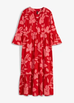 Mujer bonprix bonprix Vestido largo de viscosa fluida