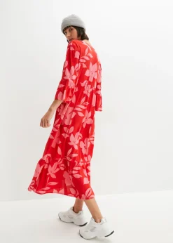 Mujer bonprix bonprix Vestido largo de viscosa fluida