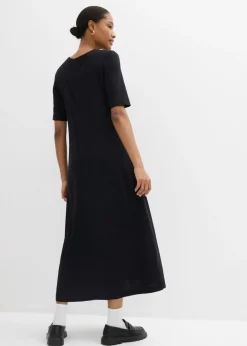 Mujer bonprix bonprix Vestido largo en mezcla de modal