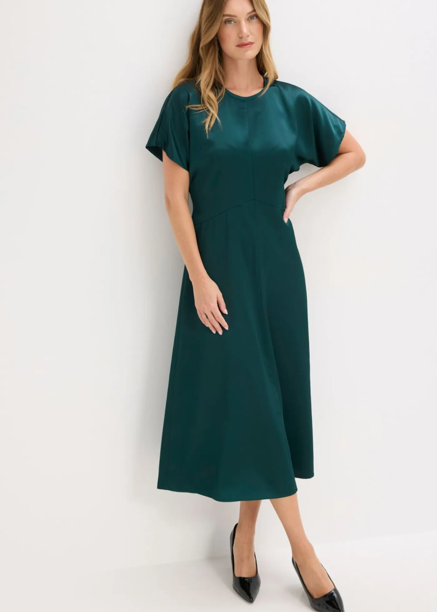 bonprix bonprix Vestidos>Vestido maxi Verde intenso