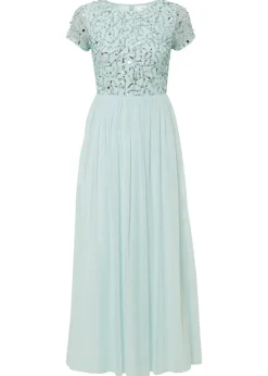 Mujer bonprix bonprix Vestido maxi con bordado de lentejuelas