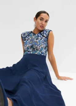 Mujer bonprix bonprix Vestido maxi con encaje