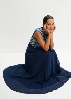 Mujer bonprix bonprix Vestido maxi con encaje