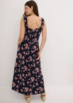 Mujer bonprix bonprix Vestido maxi de mezcla de viscosa fluida