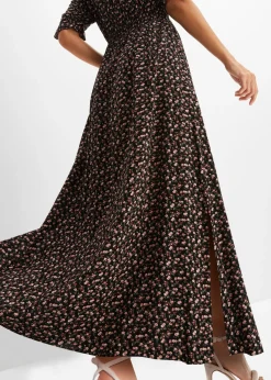 Mujer bonprix bonprix Vestido maxi de viscosa pura