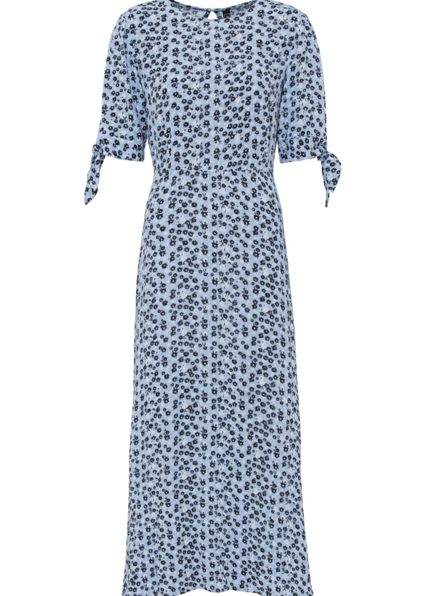 bonprix bonprix Vestidos>Vestido midi azul perla floral