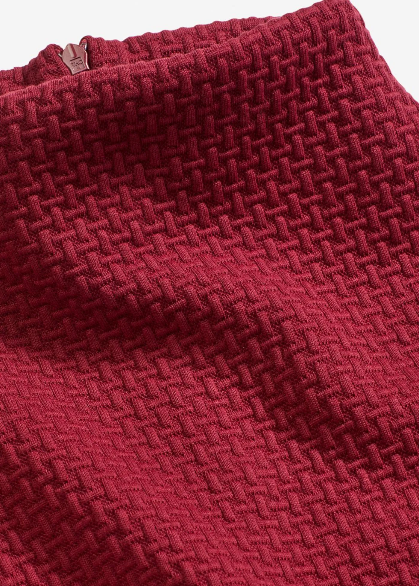 bonprix bonprix Vestidos>Vestido midi acampanado Rojo rubí