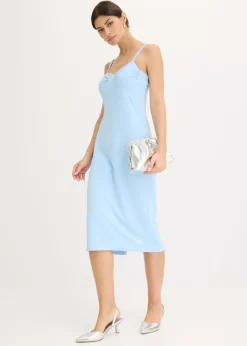 Mujer bonprix bonprix Vestido midi con ajuste favorecedor