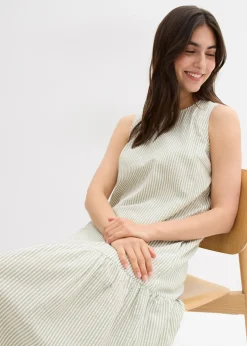 Mujer bonprix bonprix Vestido midi con corte en