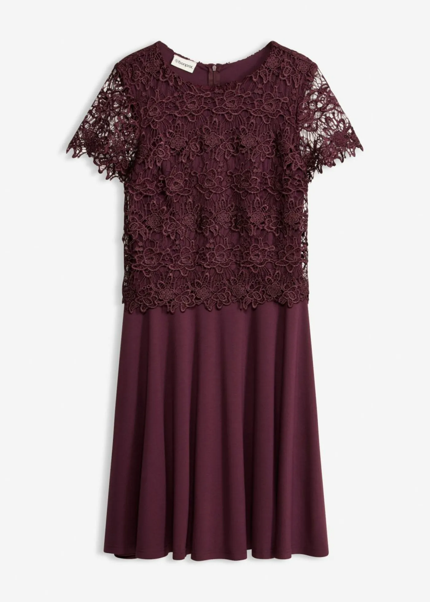 Mujer bonprix bonprix Vestido midi con encaje