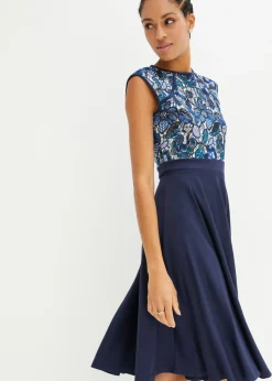 Mujer bonprix bonprix Vestido midi con encaje